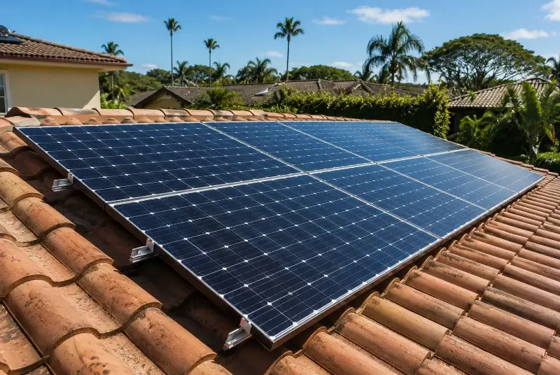 Installation de panneaux solaires à Génolhac